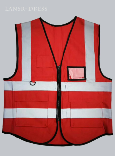 反光馬甲（大紅）