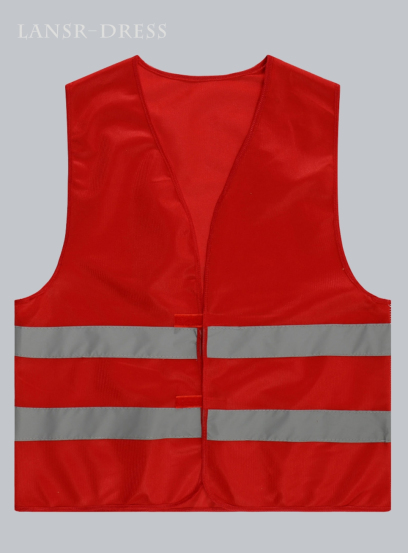 無(wú)包反光馬甲（大紅）